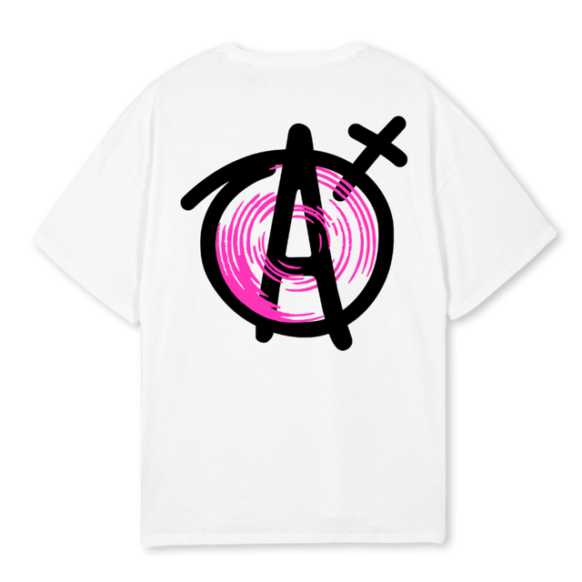ADHDXAGNOSTICWOTS White Oversized Tee.