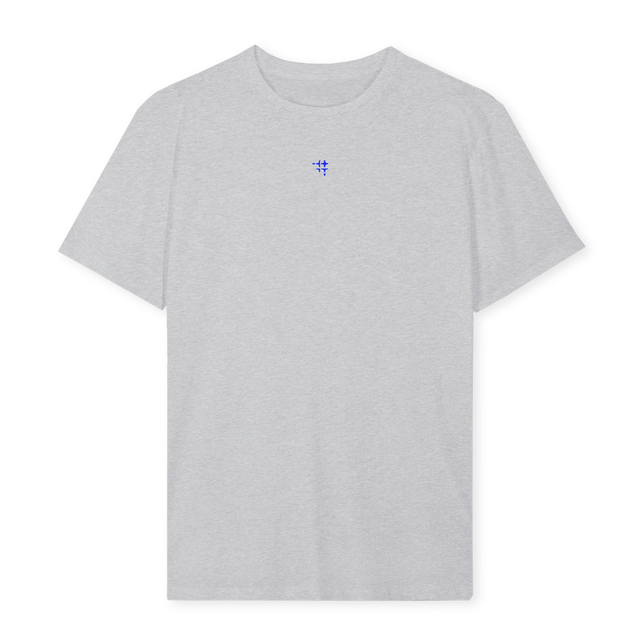 GRAYBLUE Light Grey Marl Regular Tee.