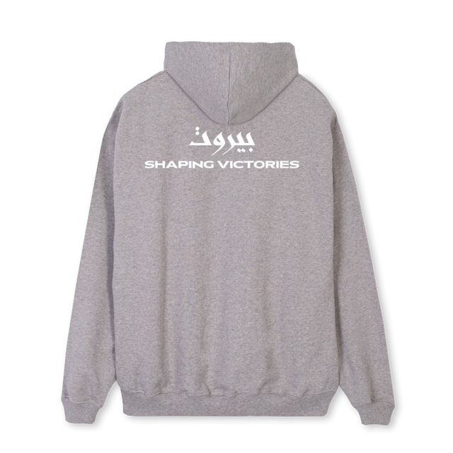 MERCURYSAMPLENINETEE_GM Grey Marl Regular Hoodie.