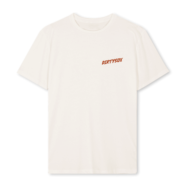 RIDEGRISONOFFWHITE Vintage White Regular Tee.