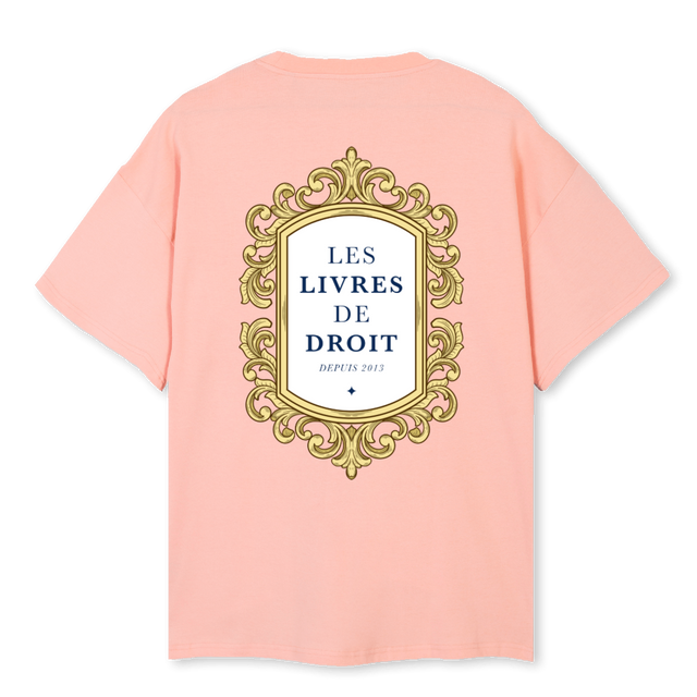 BOBBY Pink Clay Oversized Tee.
