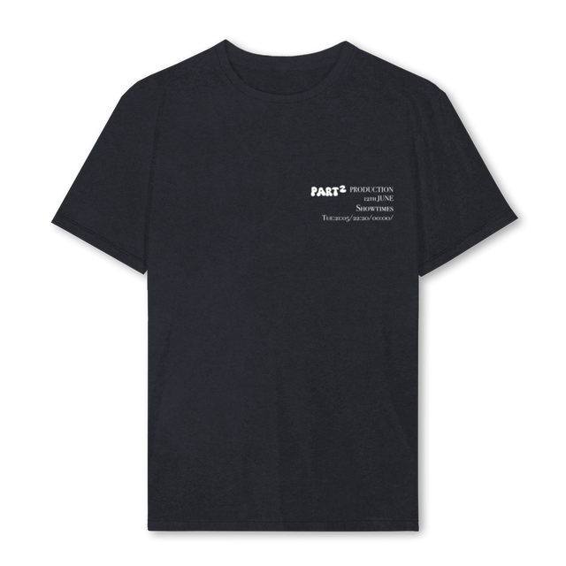 MOVIEFIVE Vintage Black Regular Tee.