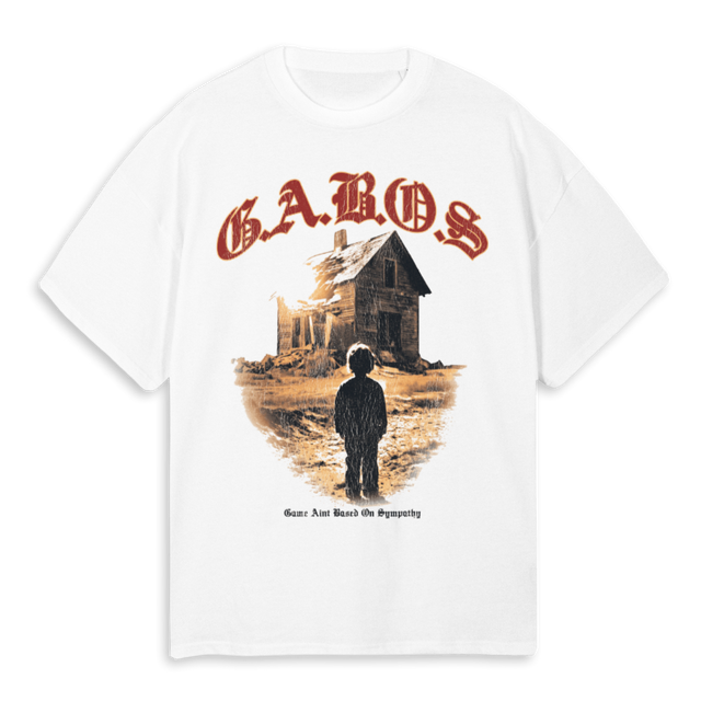 GABOS White Oversized Tee.