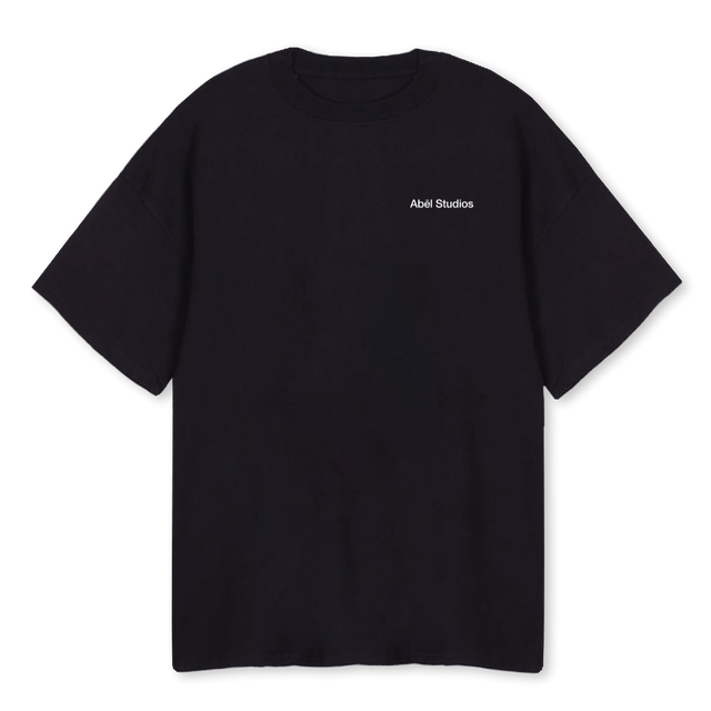 CHOOSEPEACEE Black Oversized Tee.