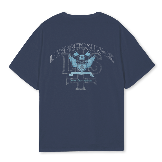 SENERGY Navy Blue Oversized Tee.