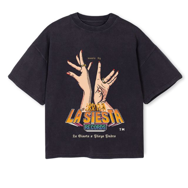 VIDEOGAMELSR Vintage Black Oversized Boxy Tee.