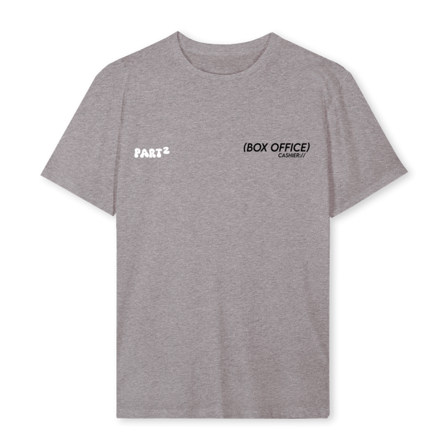 MOVIEONE Grey Marl Regular Tee.