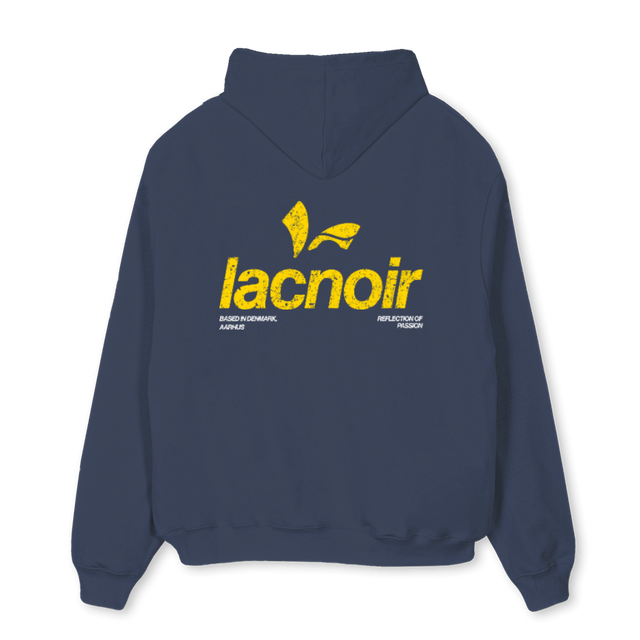 NAVYLAC Navy Blue Oversized Hoodie.