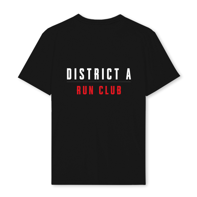 RUNCLU Black Regular Tee.
