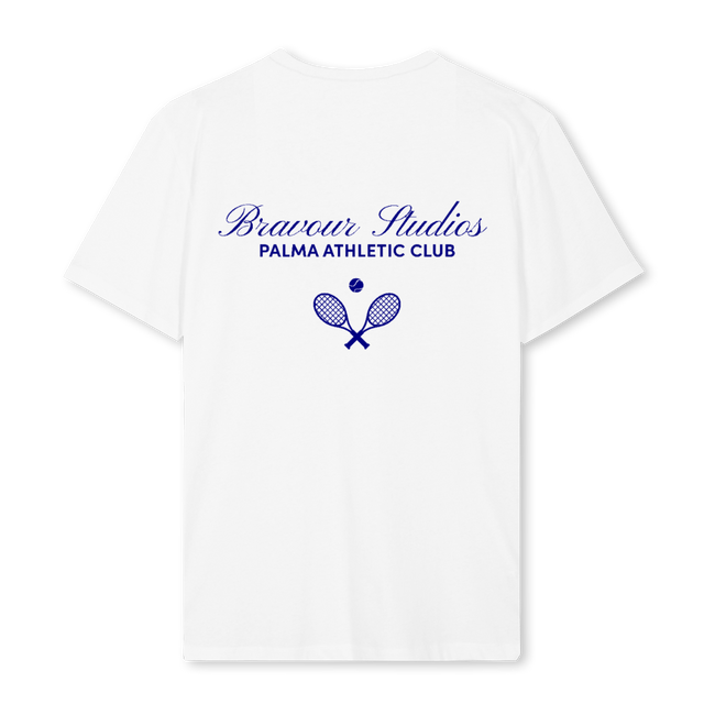 BSPALMACLUB White Regular Tee.