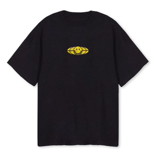 XIVREBUKE Black Oversized Tee.