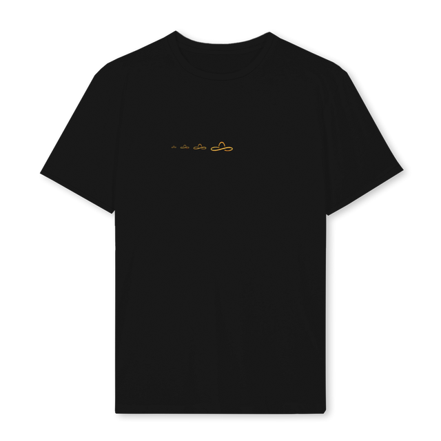 WELEFT Black Regular Tee.
