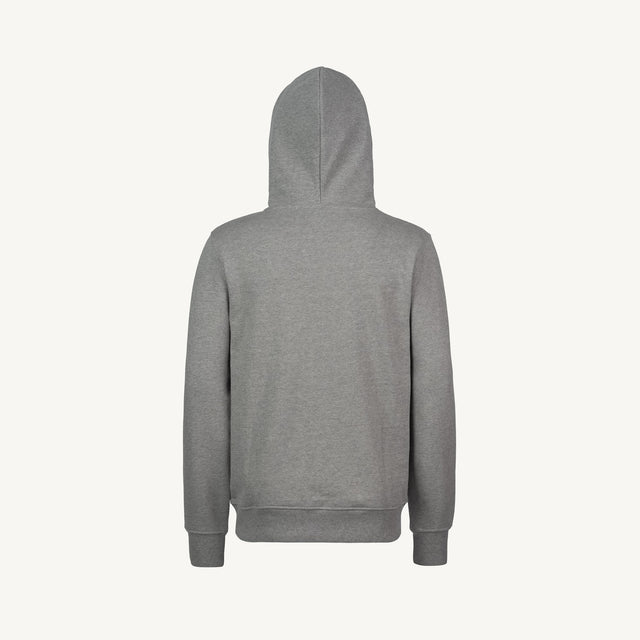 Grey Marl Regular Hoodie.