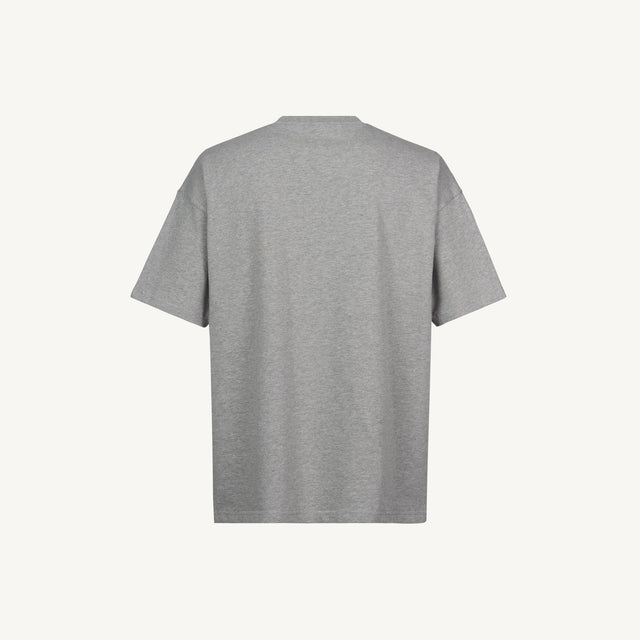 Grey Marl Oversized Tee.