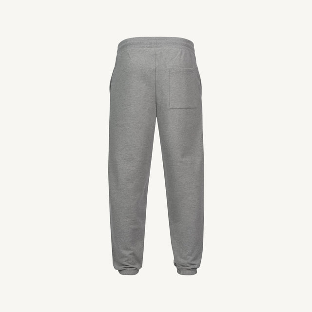 Grey Marl Relaxed Sweatpants.