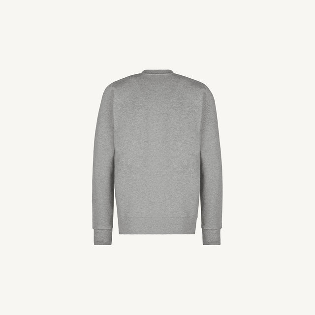 Grey Marl Regular Crewneck Sweater.