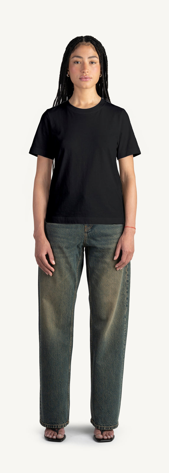 Black Women’s Clean Cut Tee.
