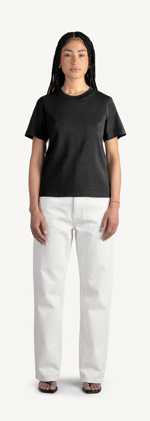 Vintage Black Women’s Clean Cut Tee.