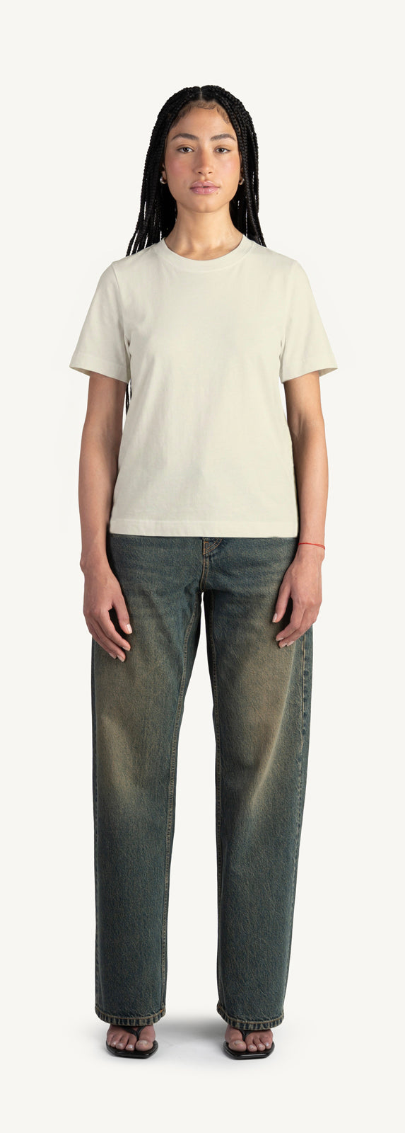 Vintage White Women’s Clean Cut Tee.