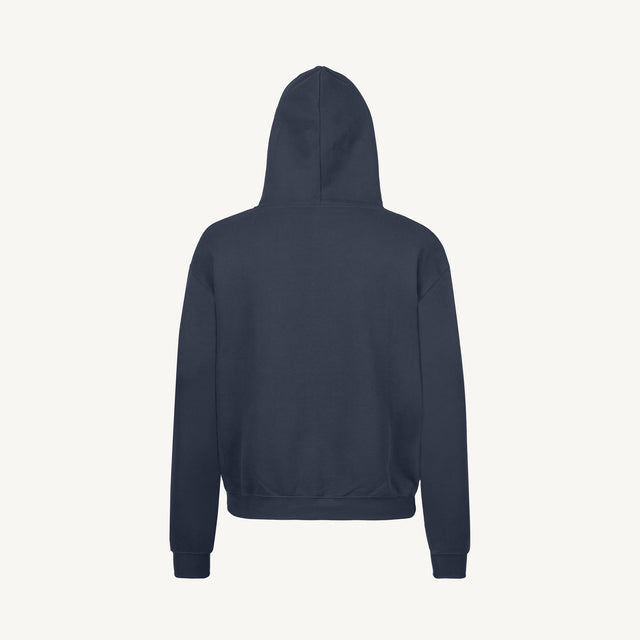 Navy Blue Oversized Hoodie.