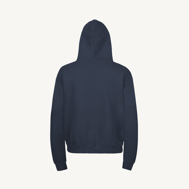 Navy Blue Ultra Heavy Oversized Hoodie.