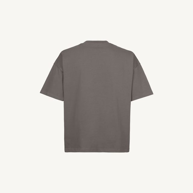 Pigment Grey Oversized Boxy Tee.