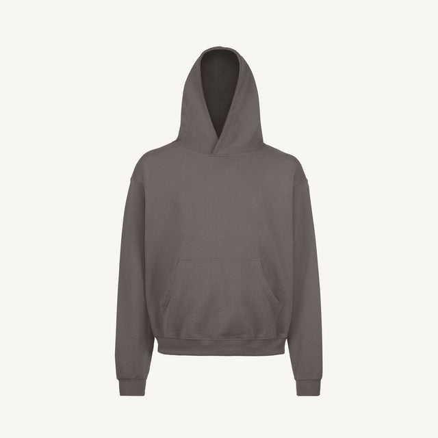 Pigment Grey Oversized Hoodie Mockups.