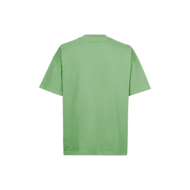 15-6317 TCX Quiet Green Oversized Tee.