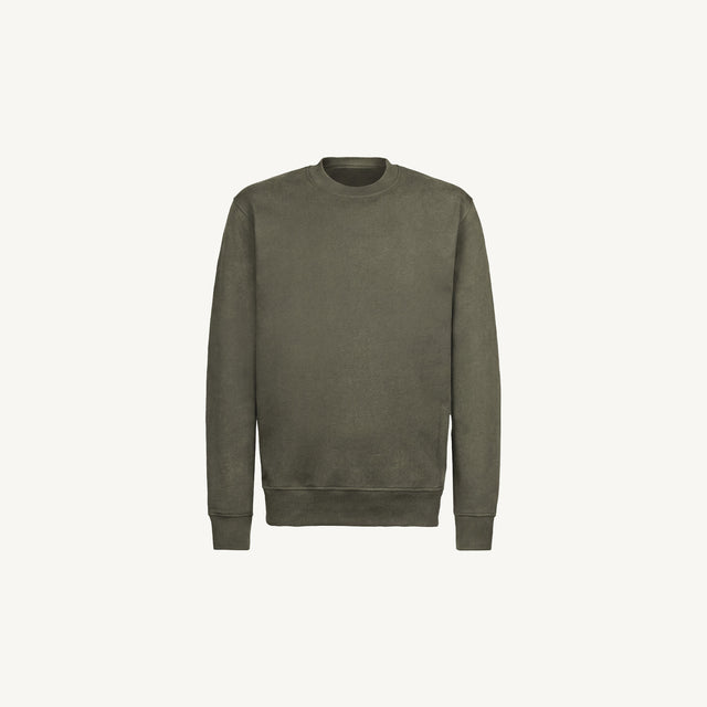 Regular Crewneck Sweater Embroidered Sample.