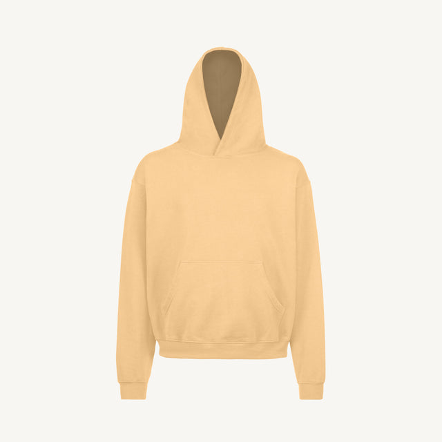 Sand Oversized Hoodie Mockups.