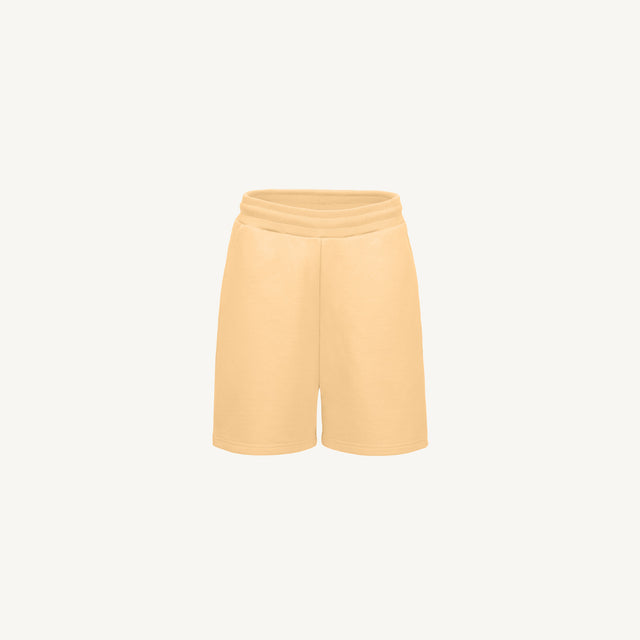 Sand Relaxed Sweatshorts Mockups.