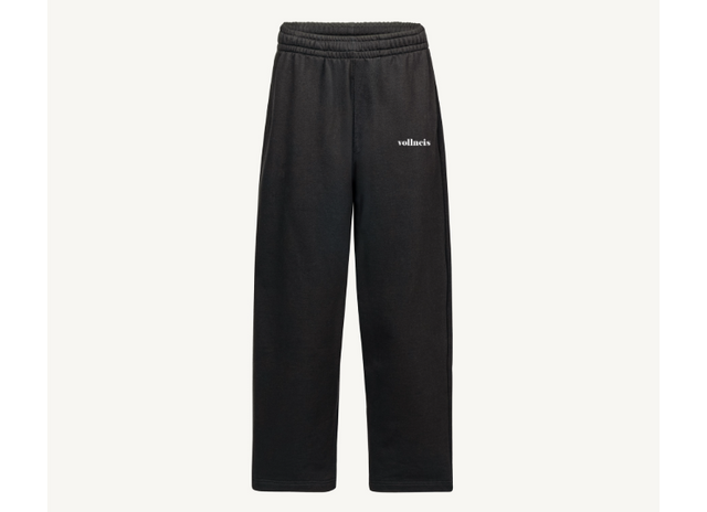 Logo M_VB Vintage Black Straight-Leg Relaxed Sweatpants.