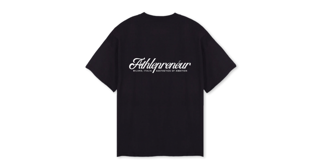 MUSTAVALKOTEE Black Oversized Tee.