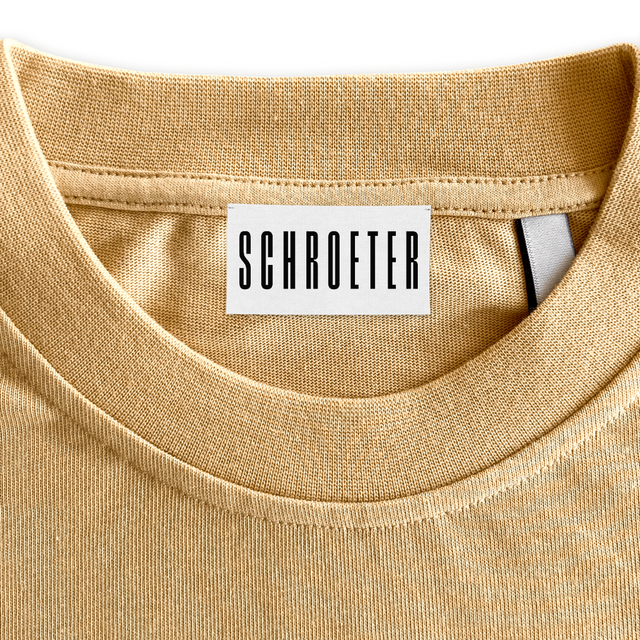 SCHROETER Custom Neck Label.