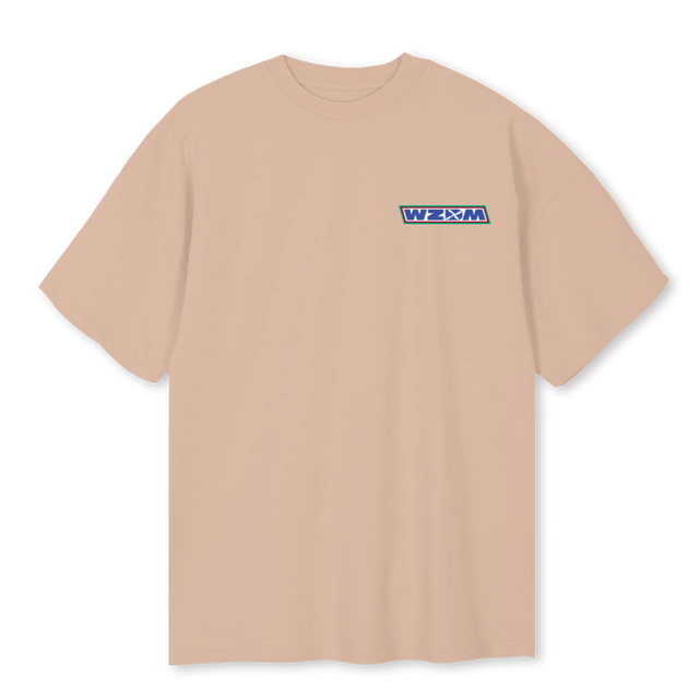 CURIOUSEYE_C Croissant Oversized Tee.