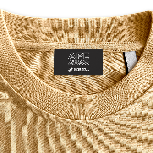 APE Custom Woven Neck Label.