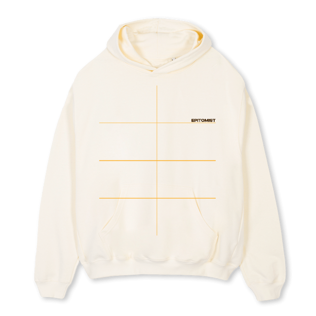 CREME Cream Oversized Hoodie.