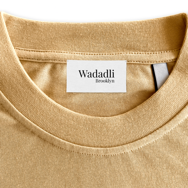 WADADLIONE Custom Neck Label.