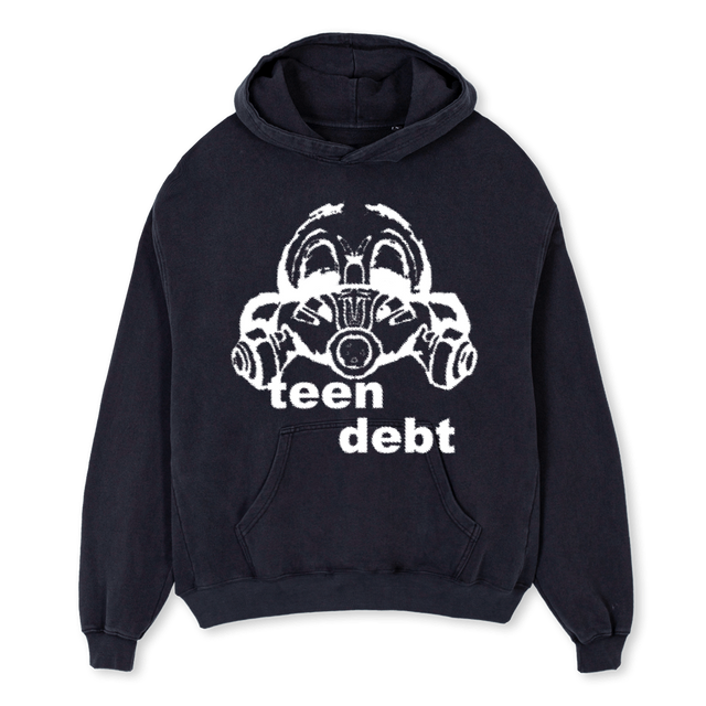 GYFYF Vintage Black Oversized Hoodie.