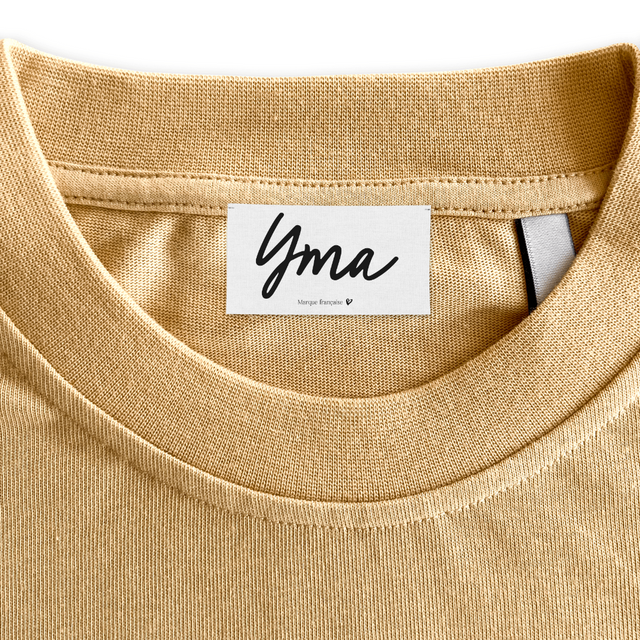 ÉTIQUETTE YMA Custom Neck Label.