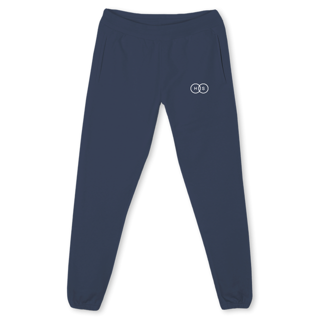 GREYINTLKPANTS Navy Blue Sweatpants.