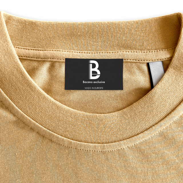 BACANOLABEL Custom Woven Neck Label.