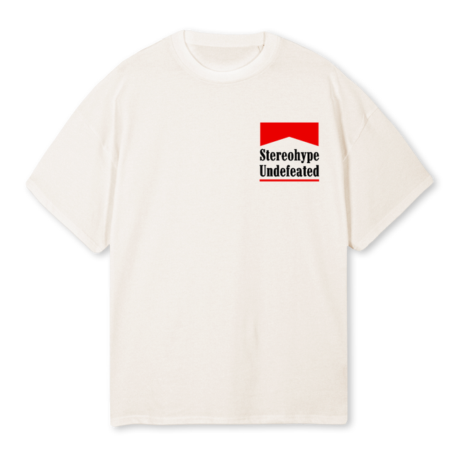 SHMARLVINTWHITE Vintage White Oversized Tee.