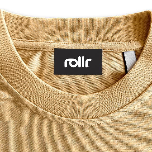 ROLLR Custom Neck Label.