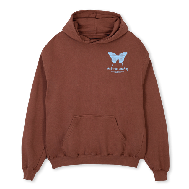 AGAAKINETIC_VB Vintage Brown Oversized Hoodie.