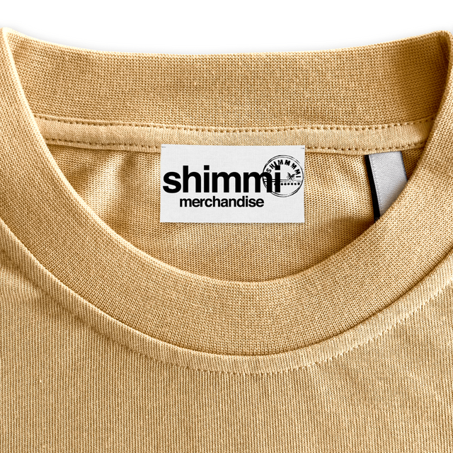 SHIMMI Custom Neck Label.