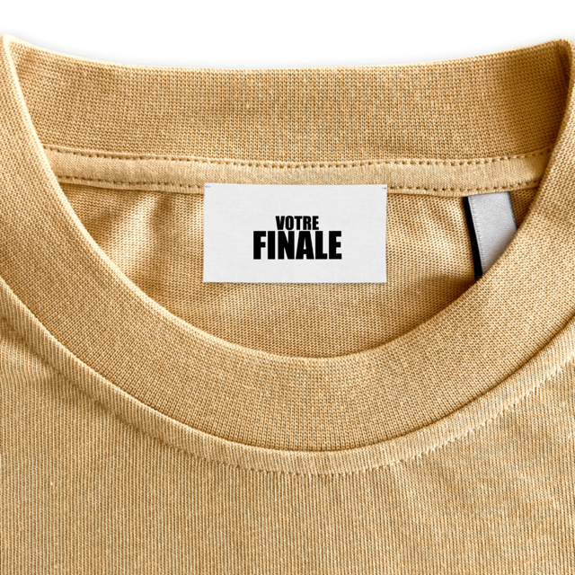 JFINALE Custom Woven Neck Label.