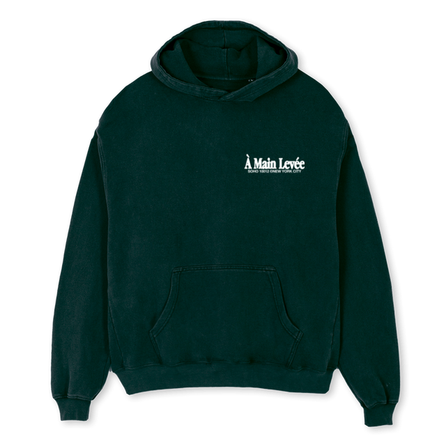 SOLISMEMBRISHD_WG Wild Green Oversized Hoodie