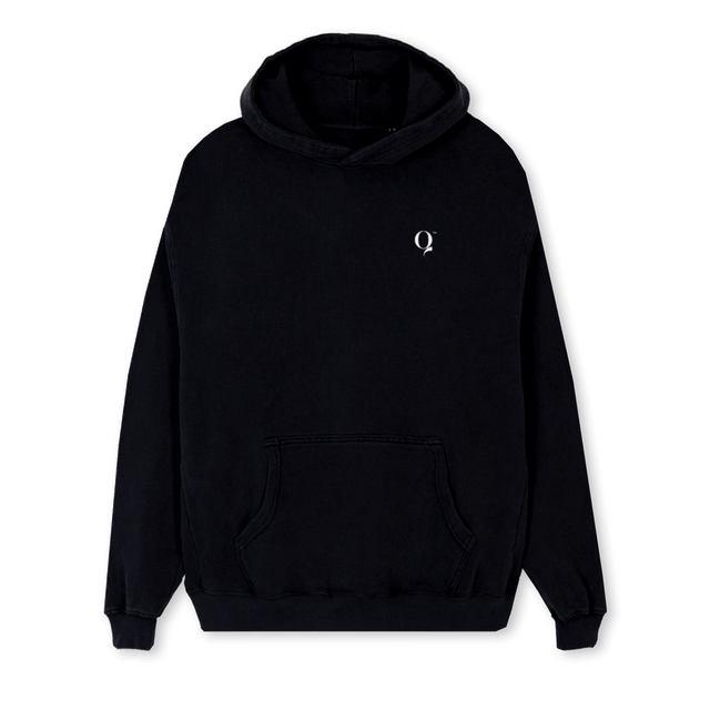 HOODIEQ_REGH Black Regular Hoodie.