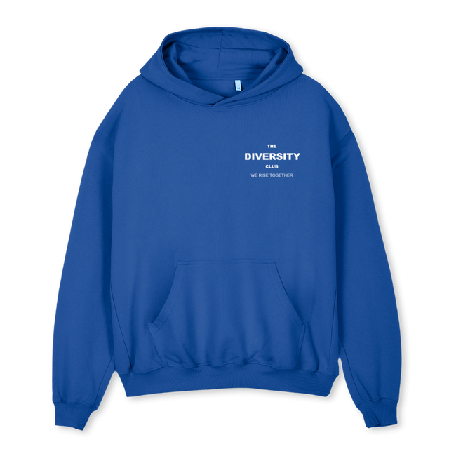 DCORIGINAL Cobalt Blue Oversized Hoodie.